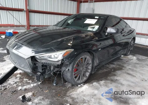 2017 Infiniti Q60 3.0T Sport из США, поврежденный, VIN JN1EV7EL7HM553917